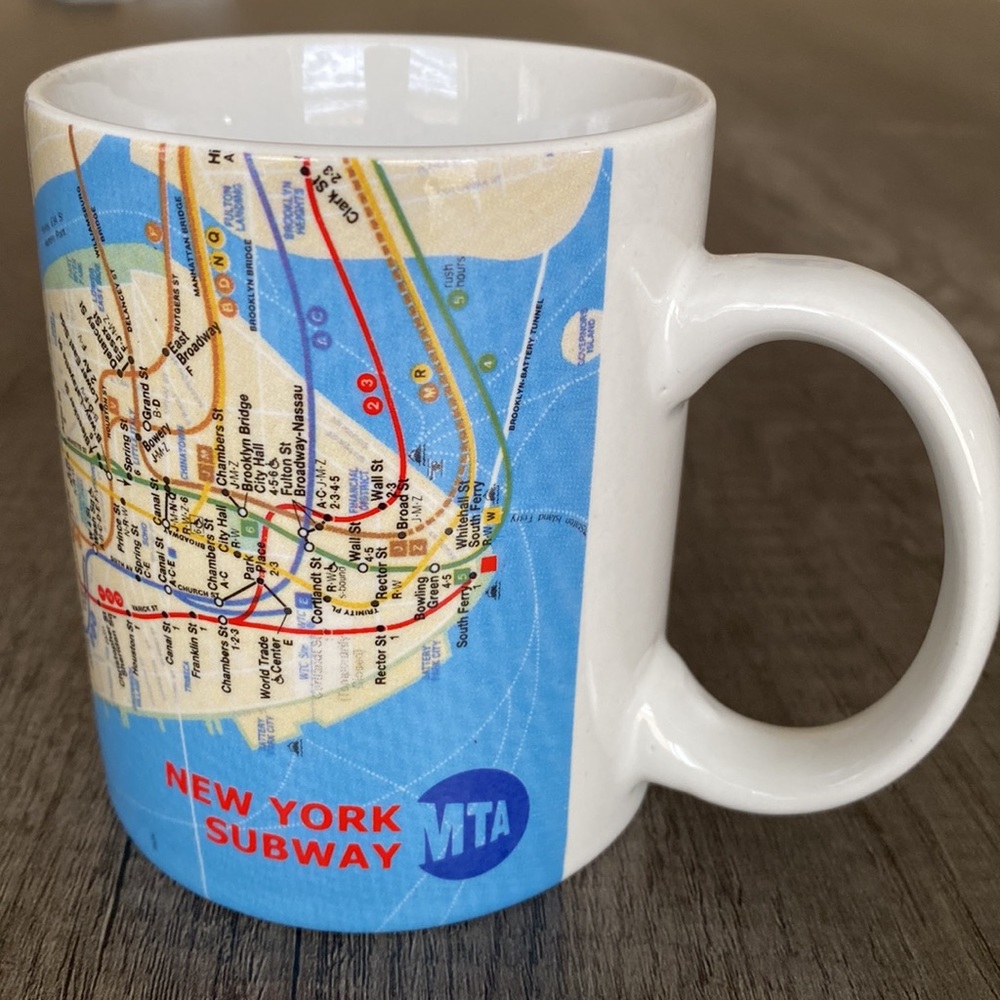 Mug subway map 11oz.